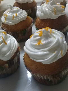 Una foto de Cupcakes de naranja
