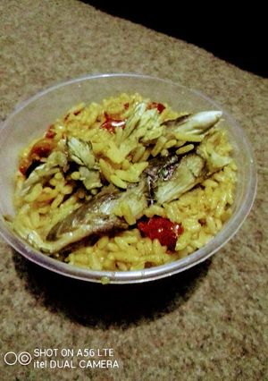 A picture of OnePot Jollof Rice.