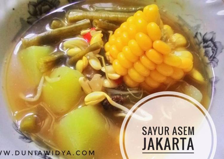 Cara Gampang Membuat Sayur Asem Jakarta, Lezat