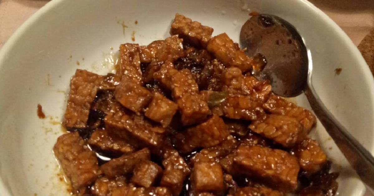 Resep Tempe Goreng Kecap oleh rachelesthers Cookpad