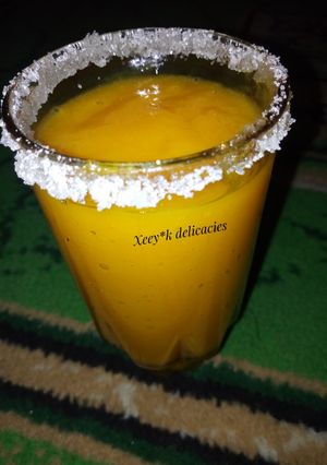 A picture of Mango smoothie.