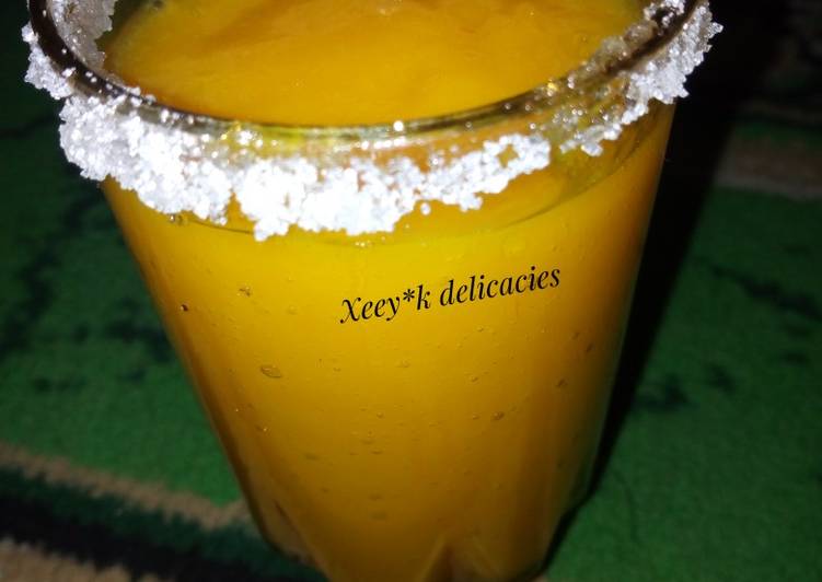 Recipe: Perfect Mango smoothie This is Secret Recipe  From Homemade !!