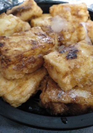 Una foto de Leche frita