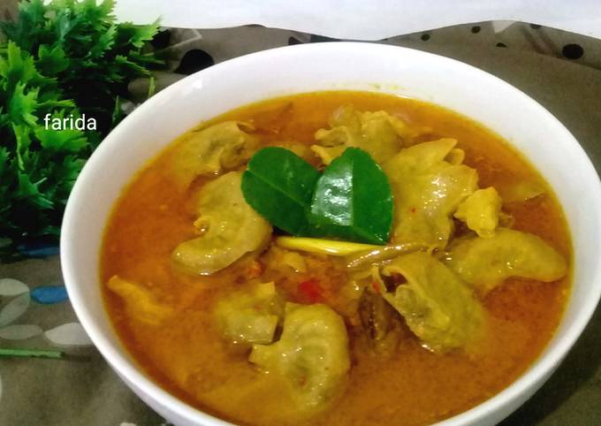 Resep Gulai Usus Sapi aka Beef intestine Curry Resep Gulai Usus Sapi aka Beef intestine Curry