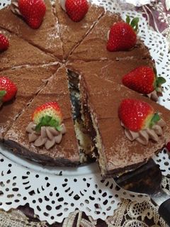 صورة لوصفة كيكة باردة