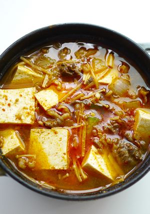 Foto resep Doenjang JJigae resep asli gampang, cepet ga pake ribet