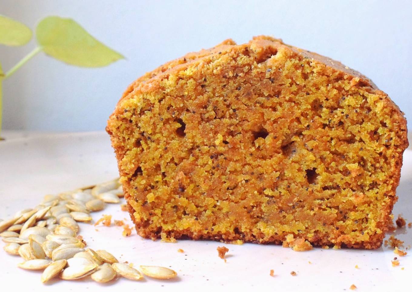 Budín de CALABAZA 🎃 Sin huevos, sin leche y sin manteca. Apto VEGANO 🌱