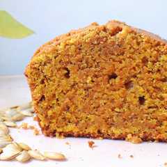 Una foto de Budín de CALABAZA 🎃 Sin huevos, sin leche y sin manteca. Apto VEGANO 🌱
