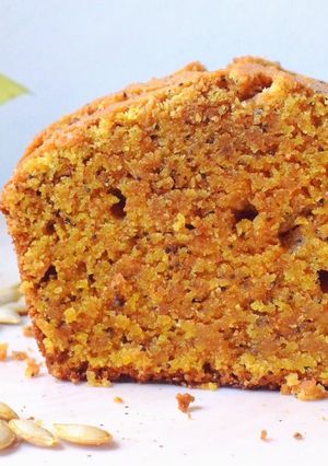 Una foto de Budín de CALABAZA 🎃 Sin huevos, sin leche y sin manteca. Apto VEGANO 🌱