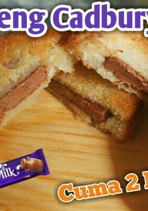Foto resep Roti Goreng Cadbury Lumer 2 Bahan