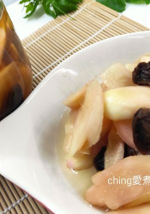 夏日小菜同樂會─茶梅漬嫩薑 的食譜成品照片