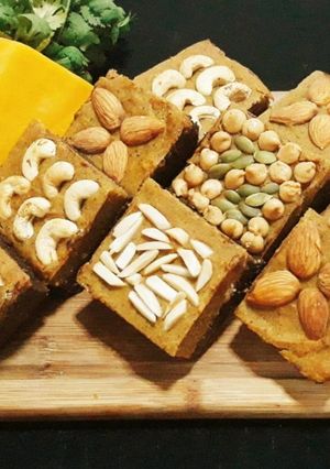รูปของ บราวนี่ฟักทอง/บราวนี่ฟักทองเพื่อสุขภาพ Pumpkin Brownies Healthy