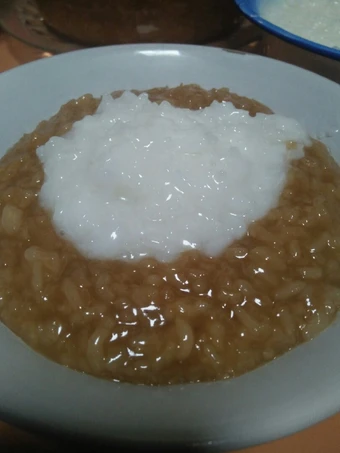 Cara Mudah Membuat Resep Bubur merah putih super simpel, cepat dan lembut yang Bisa Manjain Lidah Anti Ribet, Lezat Sekali