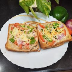 Double Burst Cheese Bread Pizza A picture of Double Burst Cheese Bread Pizza.