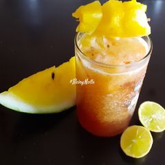 Yellow Watermelon Iced Tea A picture of Yellow Watermelon Iced Tea.