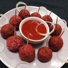 A picture of Veg Lollipop.