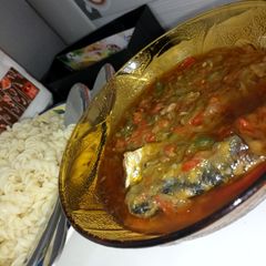 A picture of Stew with Sardines inside.