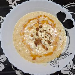 A picture of Caramel Rice Kheer.