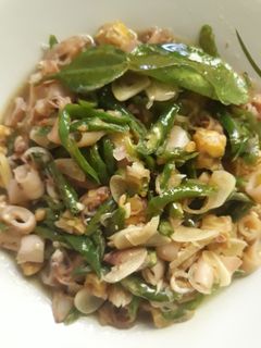 Foto resep Oseng Cumi Asin Cabe Ijo