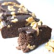 Brownie de cacao con azúcar de coco