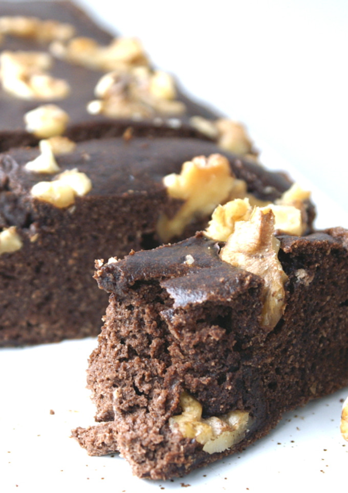 Una foto de Brownie de cacao con azúcar de coco