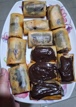 Foto resep Pisang Cokelat (Lumpia Pisang cokelat)