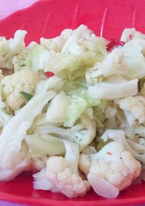 Foto resep Tumis bunga kol n kubis
