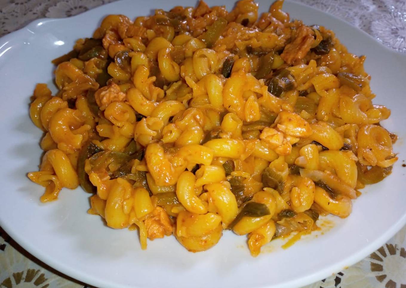 Masala Mac and Cheese