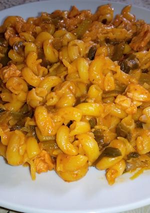 A picture of Masala Mac and Cheese.