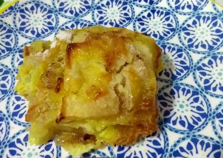 Bolo preguiçoso de maçã