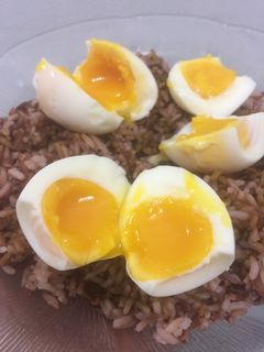 Foto resep Telur rebus setengah matang