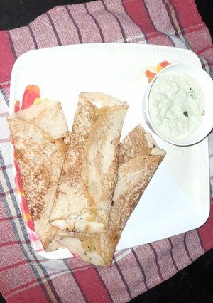A picture of Aloo Masala Dosa.