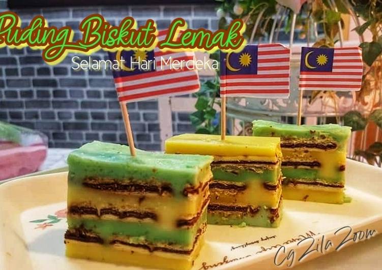 Puding Biskut Lemak #ChefZam, Resepi Percuma 2021