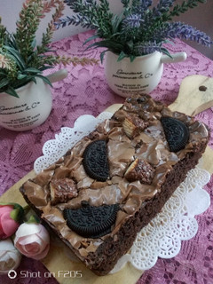 Foto resep Fudgy brownie shiny and chewy