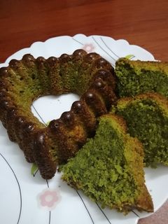 عکسی از دستور کیک اسفناج 💚