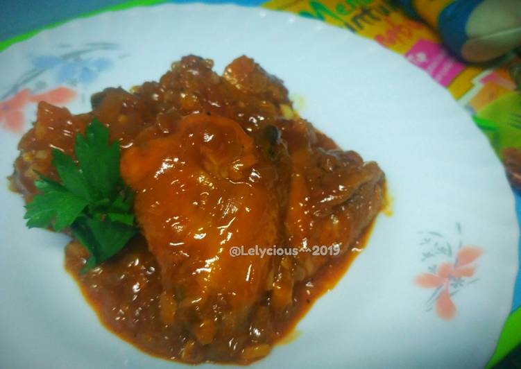 Resep Sayap Ayam Madu Merah 🍗, Sempurna