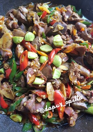 Foto resep Ati Ampela Pete Super Pedas
