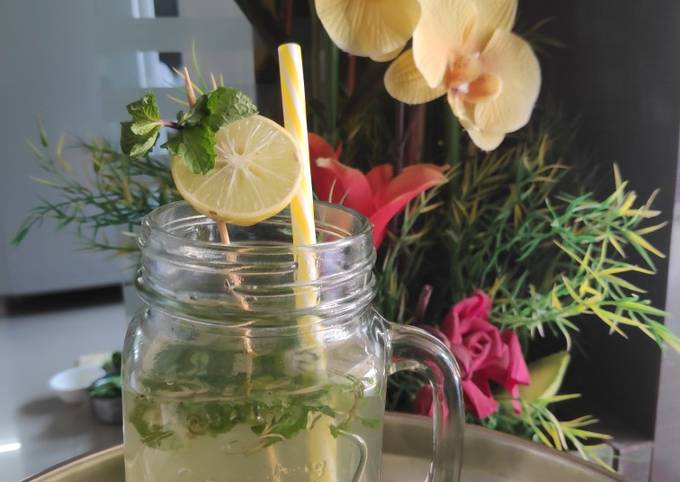 Simple Way to Make Jamie Oliver Mint lemonade Beverage