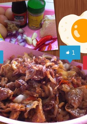 Foto resep Tumis telur dadar + kolbis (simple & insyaAllah enak)