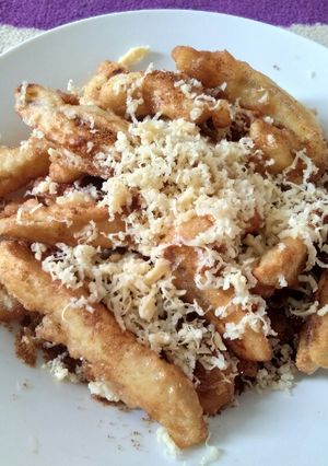 Foto resep Pisang keju sederhana