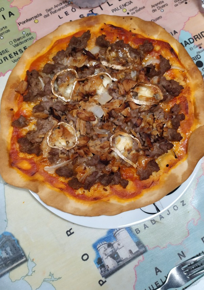 Una foto de Pizza Barbacoa a mi estilo