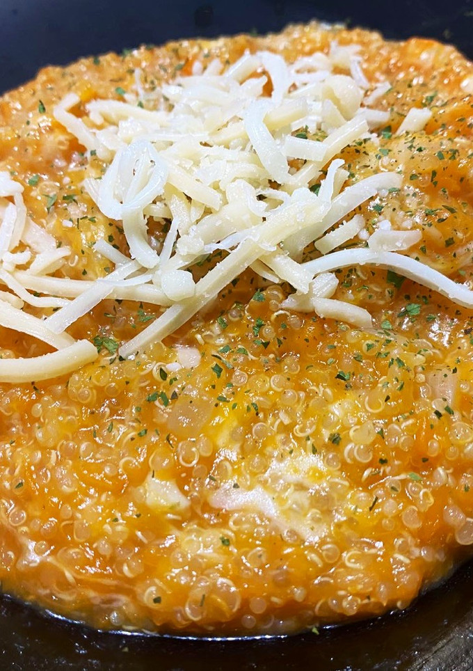 Una foto de Quinoa con calabaza!! 🤤