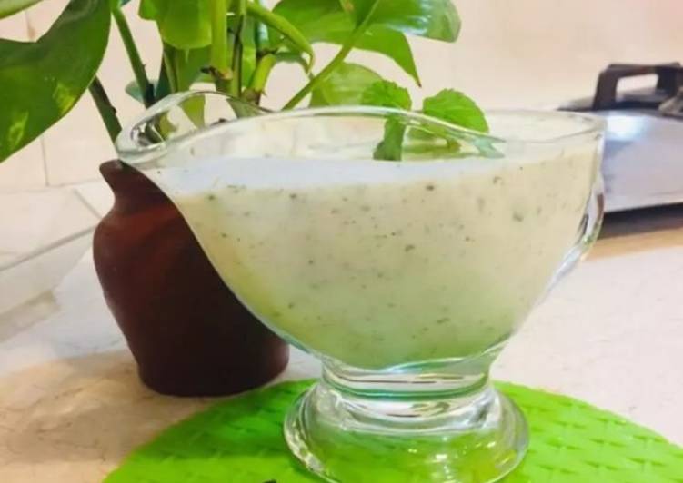 Recipe of Favorite Mint Raita