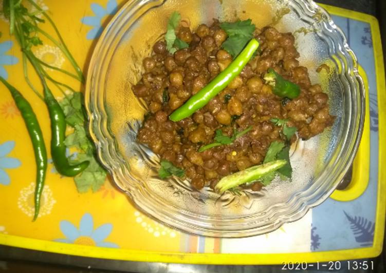 Recipe of Favorite Kala chana masala