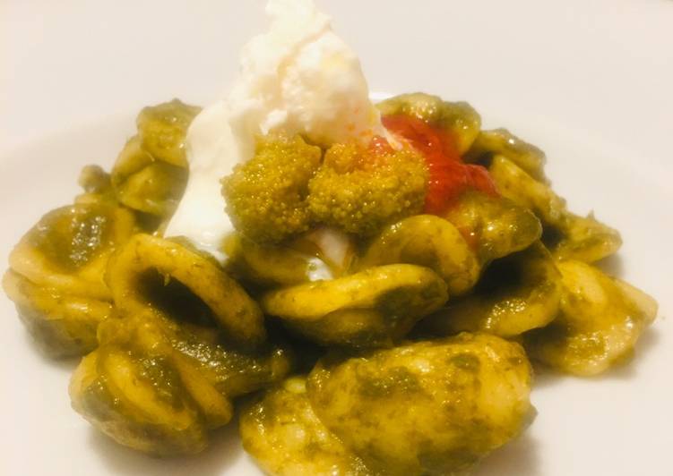 Orecchiette cime di rapa e peperone dolce di Altino