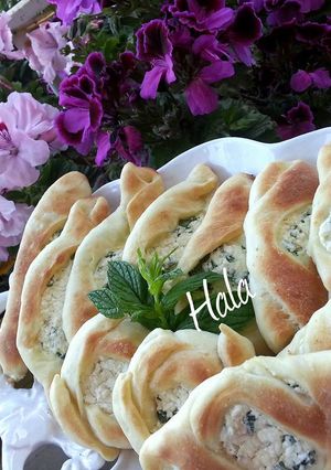صورة لوصفة طريقة تحضير معجنات الجبنه