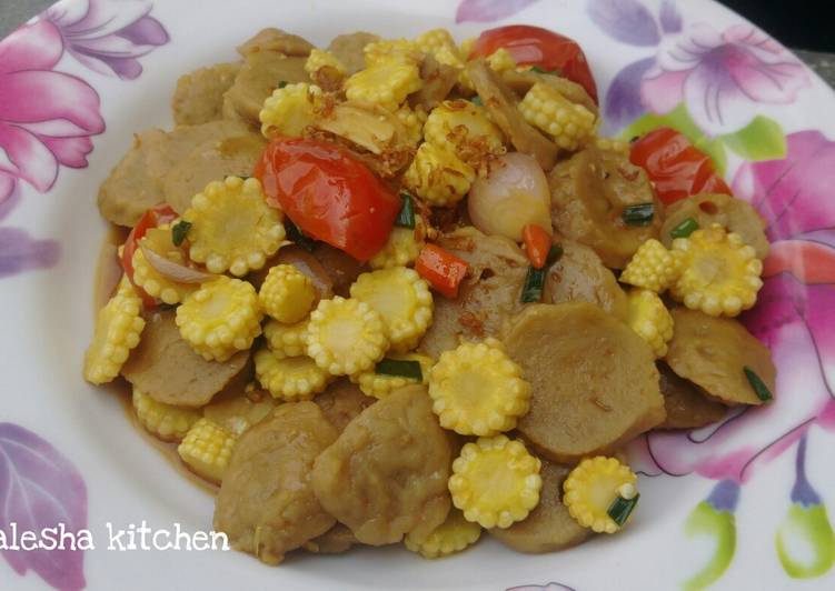 Bagaimana mengolah 506. Tumis Putren Bakso, Menggugah Selera
