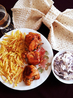 عکسی از دستور خوراک مرغ خوشمززززززه😋
