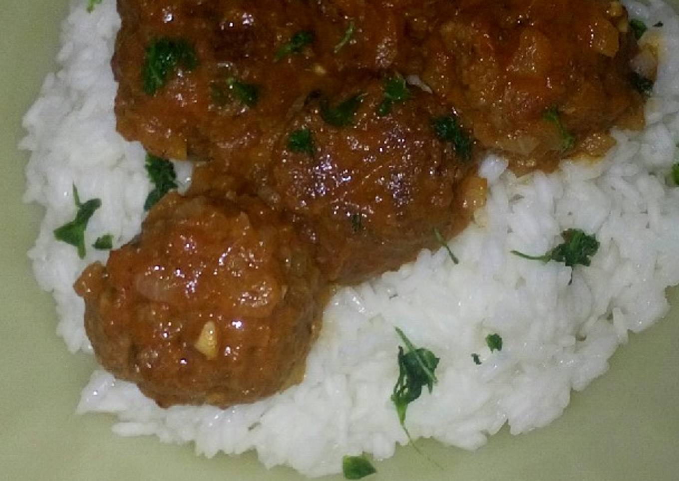 Albóndigas con queso