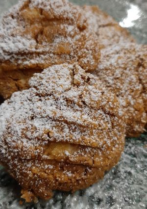 Una foto de Galletas fáciles de banana 🍌 y harina de coco